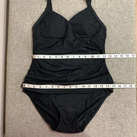 Ralph Lauren Black One Piece Swimsuit 6 - Picture 11 of 12